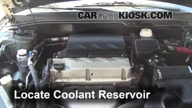 2005 Mitsubishi Galant ES 2.4L 4 Cyl. Antigel (Liquide de Refroidissement) Réparer les Fuites